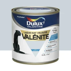 Laque mat velouté Dulux Valentine Valénite Ciel clair