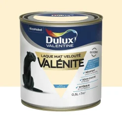 Laque mat velouté Dulux Valentine Valénite Blanc Cassé