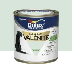 Laque satin Dulux Valentine Valénite Gris Perle