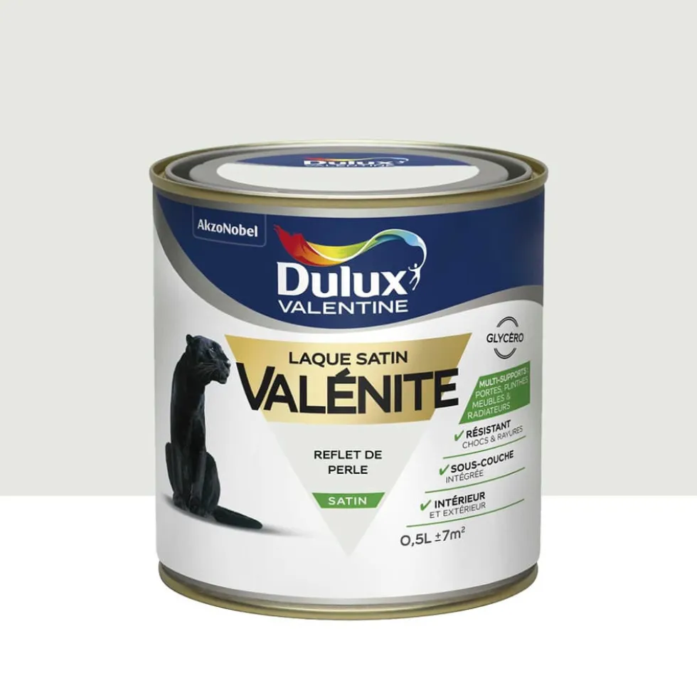 Laque satin Dulux Valentine Valénite Reflet De Perle