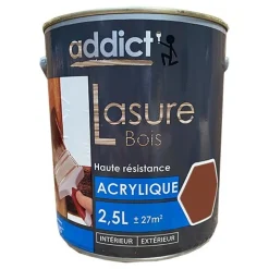 Lasure Acrylique Addict Merisier