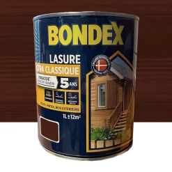 Lasure BONDEX Ultra Classique Fongicide 5 ans Chêne rustique