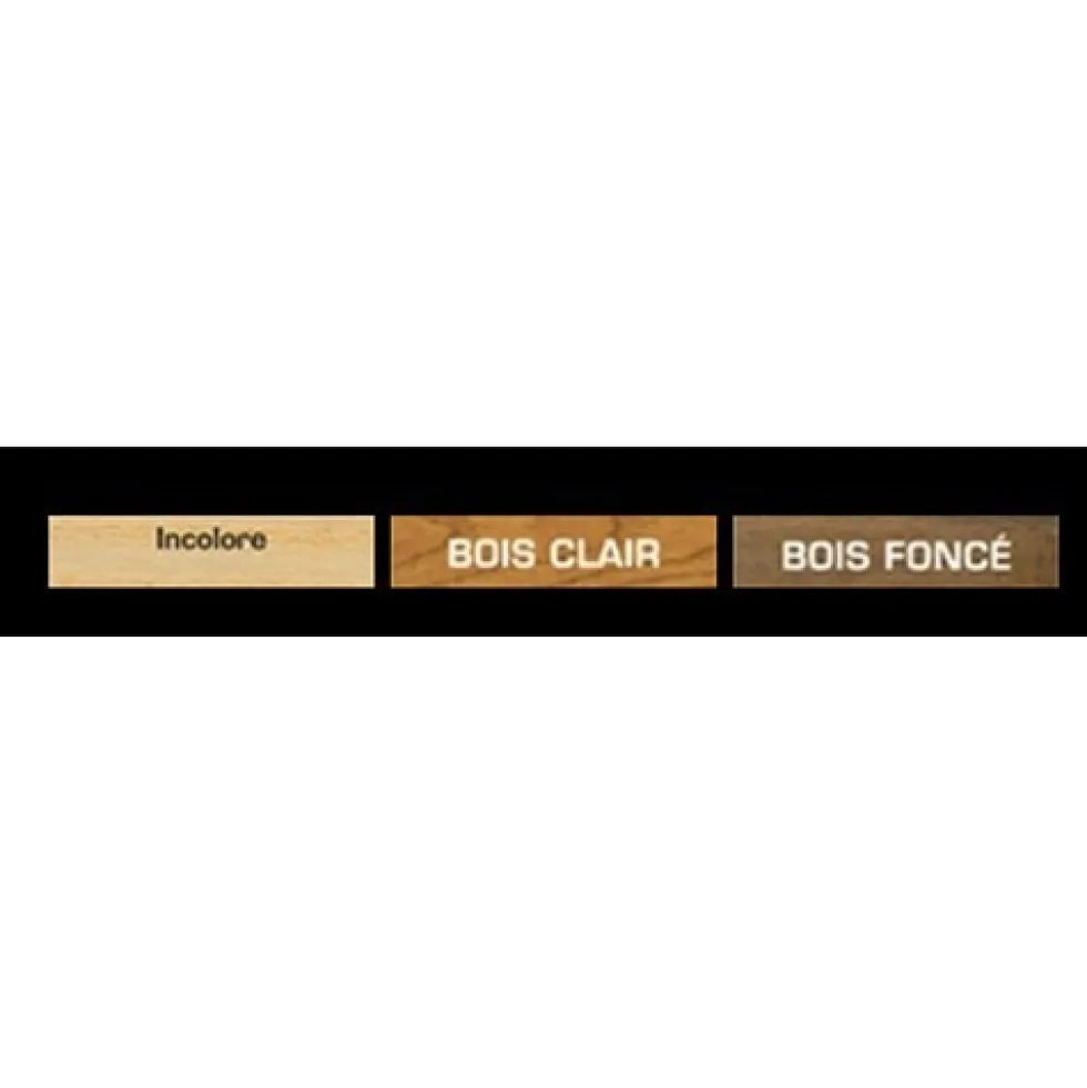 Lasure d'imprégnation Cécil Professionnel LX500 Bois foncé