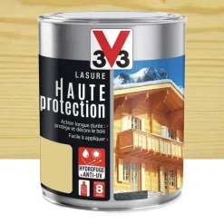 Lasure Haute Protection Glycéro 8ans V33 Pin scandinave