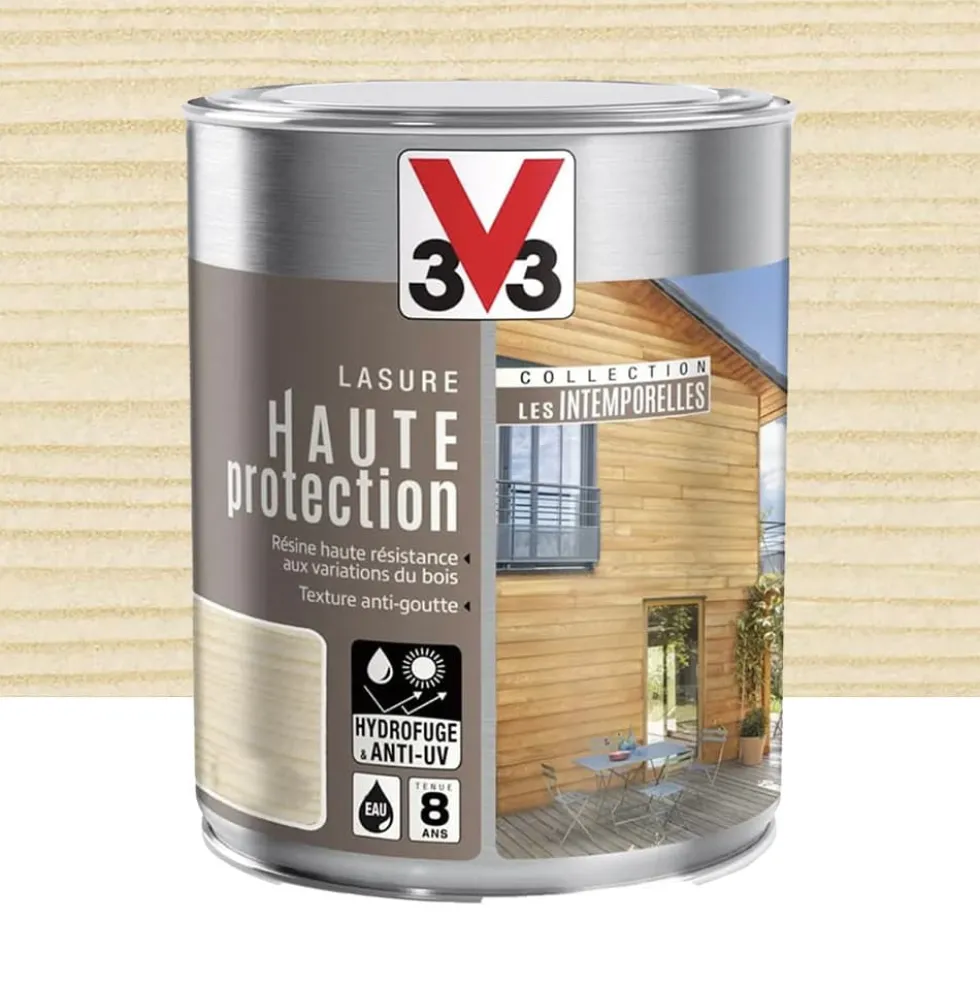 Lasure Haute Protection V33 Les Intemporelles Incolore Brut