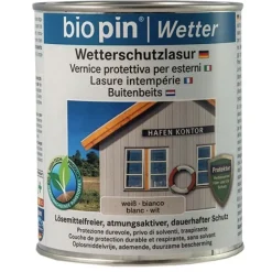 Lasure intempérie BIO PIN Blanc