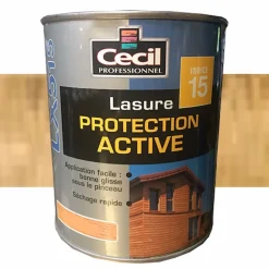 Lasure LX515 Protection Active CECIL Chêne clair