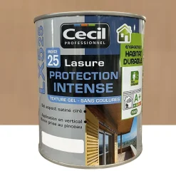 Lasure LX525 Protection Intense CECIL Bois cendré