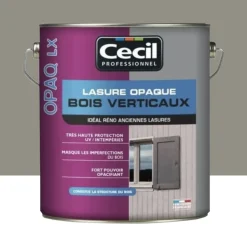 Lasure opaque Cécil OPAQ LX Titane