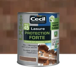 Lasure Protection Forte CECIL LX545+ Noyer