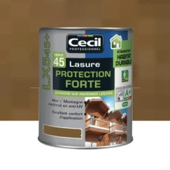 Lasure Protection Forte CECIL LX545+ Chêne