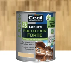 Lasure Protection Forte CECIL LX545+ Chêne clair