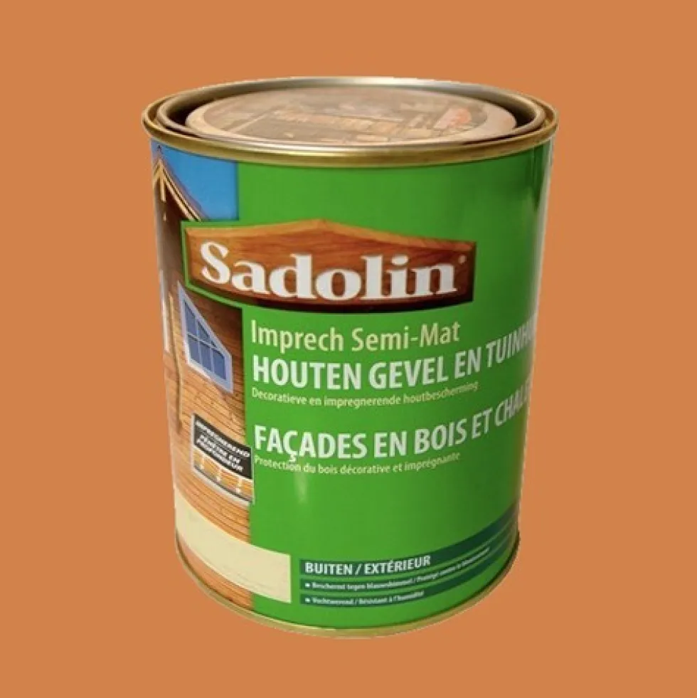 Lasure SADOLIN (Woodlover) Impregnant Semi-mat Marron