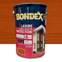 Lasure Très Haute Protection 8 ans BONDEX Polyuréthane Teck