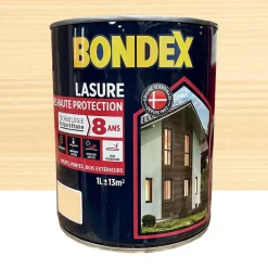 Lasure Très Haute Protection 8 ans BONDEX Polyuréthane Incolore