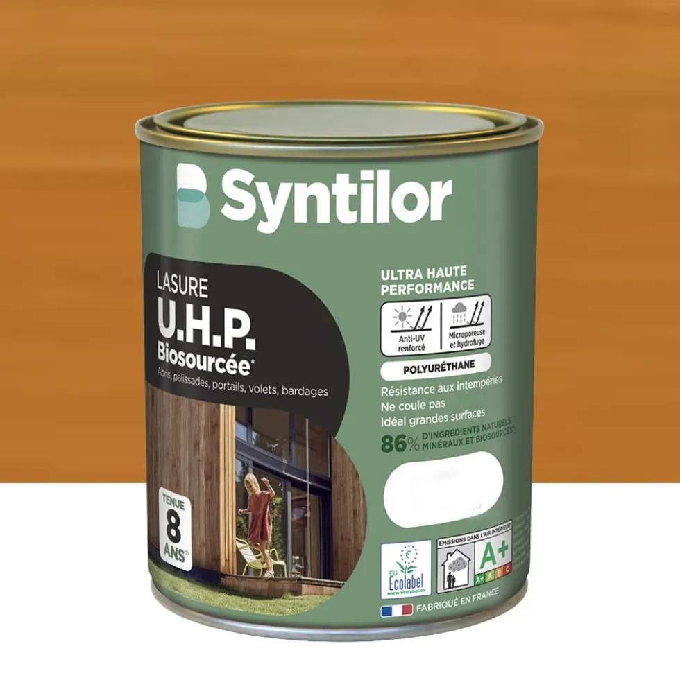 Lasure U.H.P Biosourcée SYNTILOR Chêne clair
