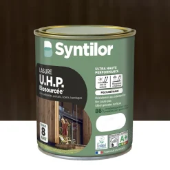 Lasure U.H.P Biosourcée SYNTILOR Chêne foncé