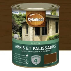 Lasure Xyladécor Abris et palissades Chêne foncé