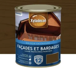 Lasure Xyladécor Façade et bardages Chêne foncé