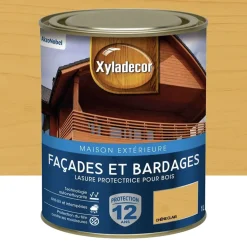 Lasure Xyladécor Façade et bardages Chêne clair