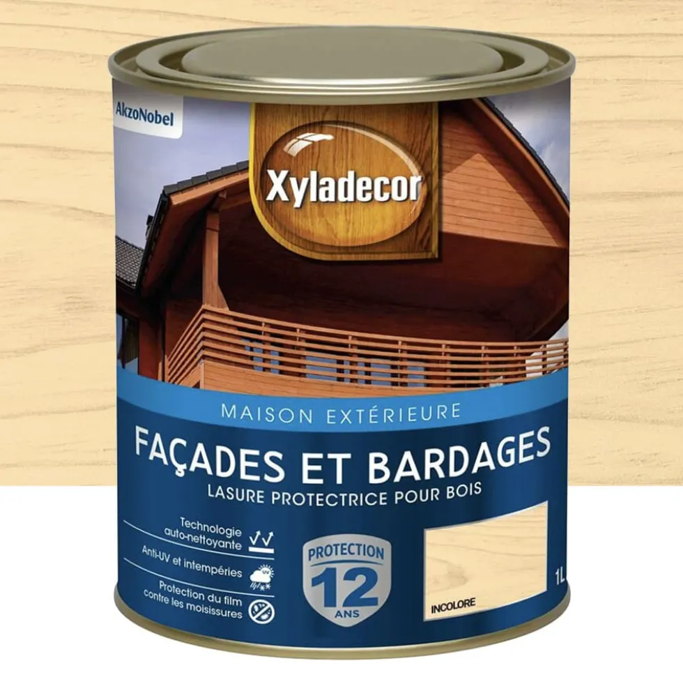 Lasure Xyladécor Façade et bardages Incolore