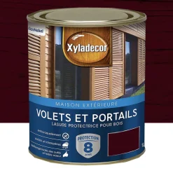 Lasure Xyladécor Volets & Portails 8ans Noyer