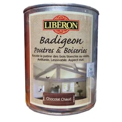 LIBÉRON Badigeon Poutres & Boiseries Chocolat chaud