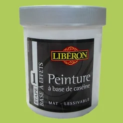 LIBÉRON Peinture à base de Caséine 0,5L Vert pop