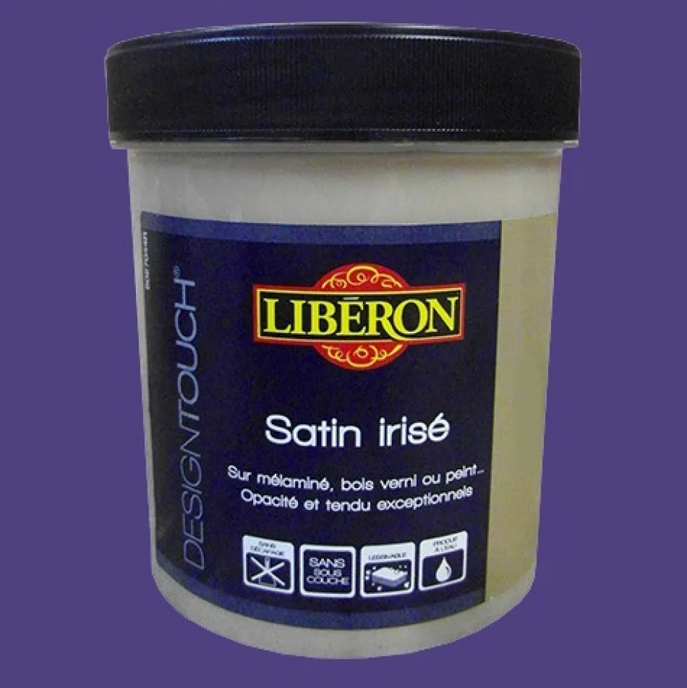 LIBÉRON Peinture Design Touch 0,5L Orchidée Satin irisé