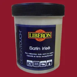 LIBÉRON Peinture Design Touch 0,5L Rubis Satin irisé