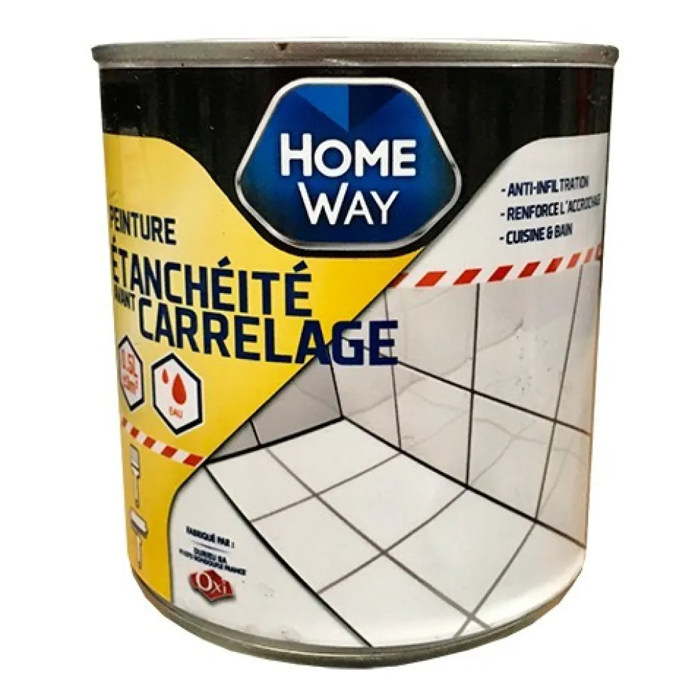 OXI Home Way Peinture Etanchéité avant carrelage