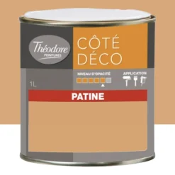 Patine Théodore CÔTÉ DÉCO Abricot