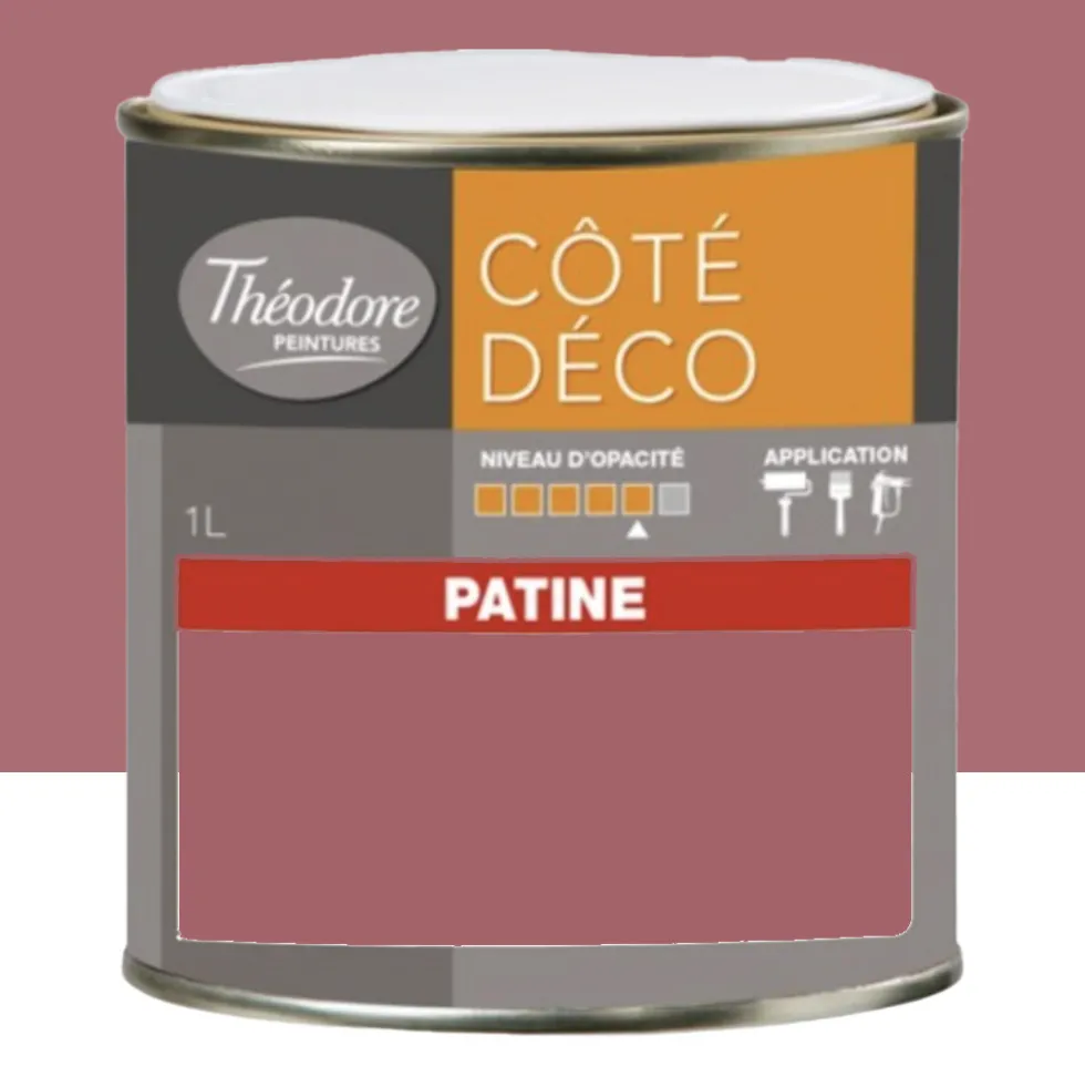 Patine Théodore CÔTÉ DÉCO Cerise