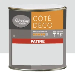 Patine Théodore CÔTÉ DÉCO Meringue