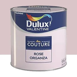 Peinture acrylique Dulux Valentine Couture Rose organza
