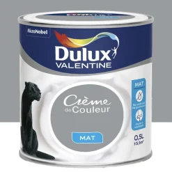 Peinture acrylique mat DULUX VALENTINE Crème de couleur Gris sage