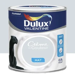 Peinture acrylique mat DULUX VALENTINE Crème de couleur Voile de brume