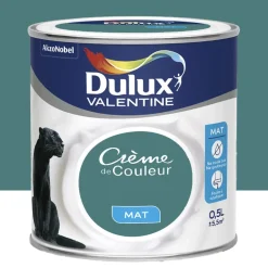 Peinture acrylique mat DULUX VALENTINE Crème de couleur Eucalyptus