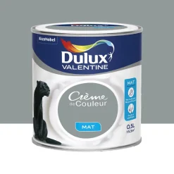 Peinture acrylique mat DULUX VALENTINE Crème de couleur Gris sage