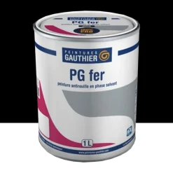 Peinture antirouille Peintures GAUTHIER PG Fer Noir