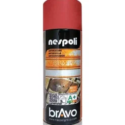 Peinture Aérosol Antirouille NESPOLI - Rouge (180606)