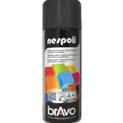 Peinture Aérosol BRAVO NESPOLI - Noir (600ml)