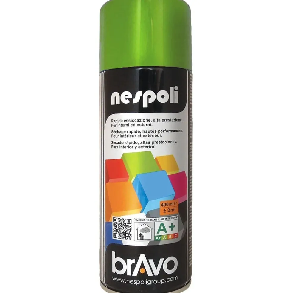 Peinture Aérosol BRAVO NESPOLI - Vert olivier (180405/180017)
