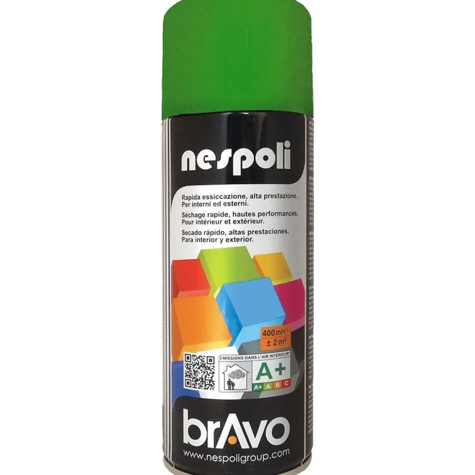 Peinture Aérosol BRAVO NESPOLI - Vert mousse (180038)