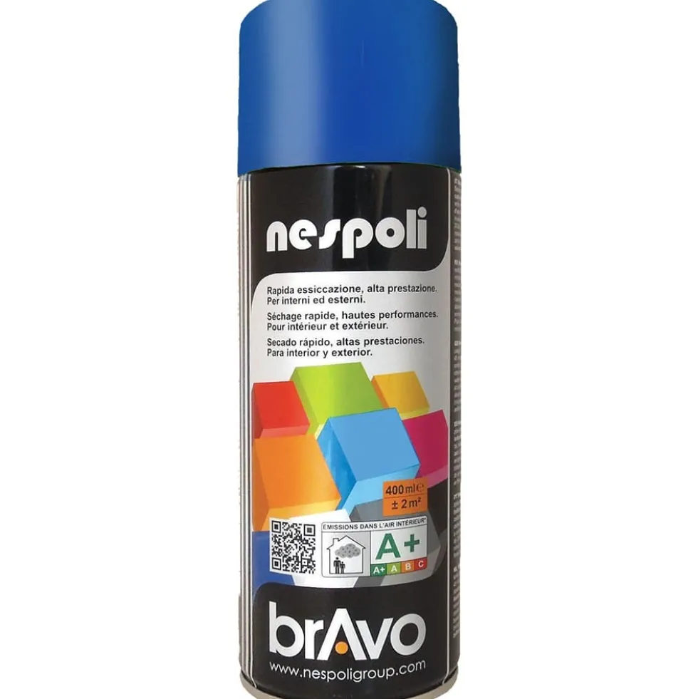 Peinture Aérosol BRAVO NESPOLI - Bleu Signal (180048)