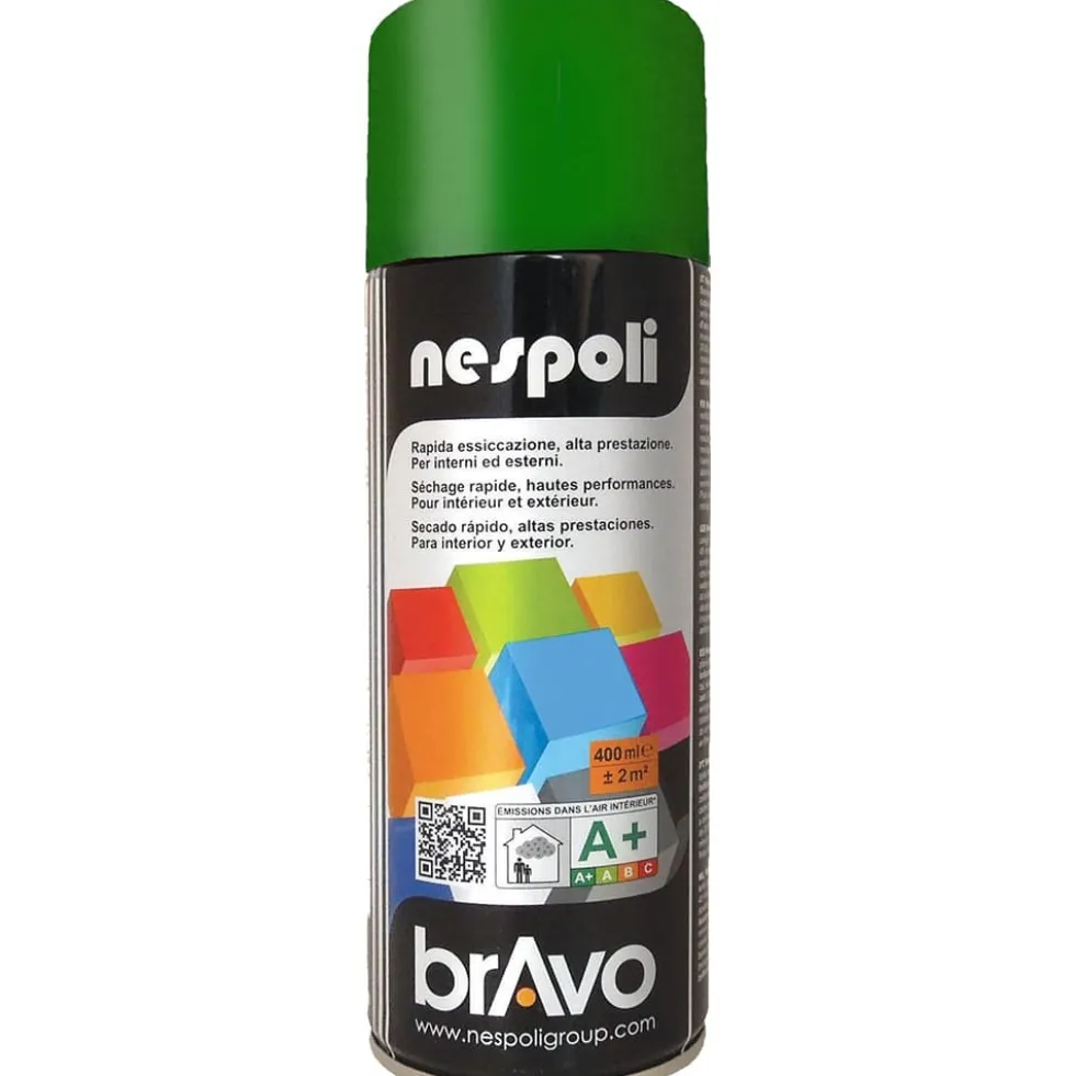 Peinture Aérosol BRAVO NESPOLI - Vert feuille (180052)