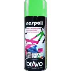 Peinture Aérosol Effet Fluorescent NESPOLI - Vert (180505)