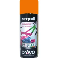 Peinture Aérosol Effet Fluorescent NESPOLI - Orange (180501)