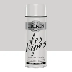 Peinture aérosol LIBÉRON Les Vapos Satin Le Gris Perlé
