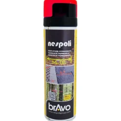 Peinture Aérosol Marquage Permanent NESPOLI - Rouge Fluo (182111)